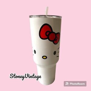 Hello Kitty 40 oz Stanley style tumbler
